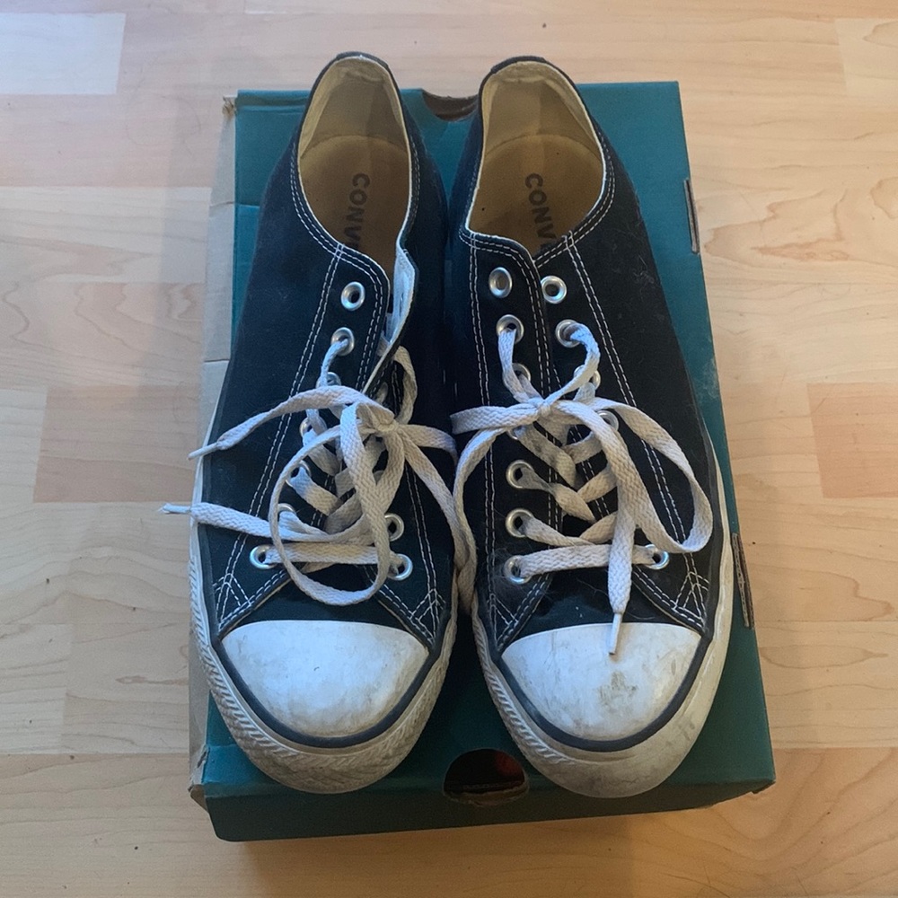 Black & White Converse Chukka Low